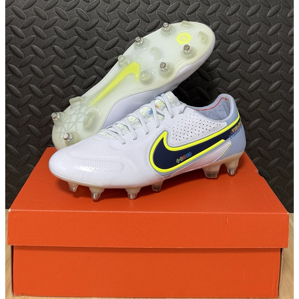 Nike Tiempo Legend 9 Elite SG-Pro AC Football Grey DB0822-055 Mens Size 10 NEW